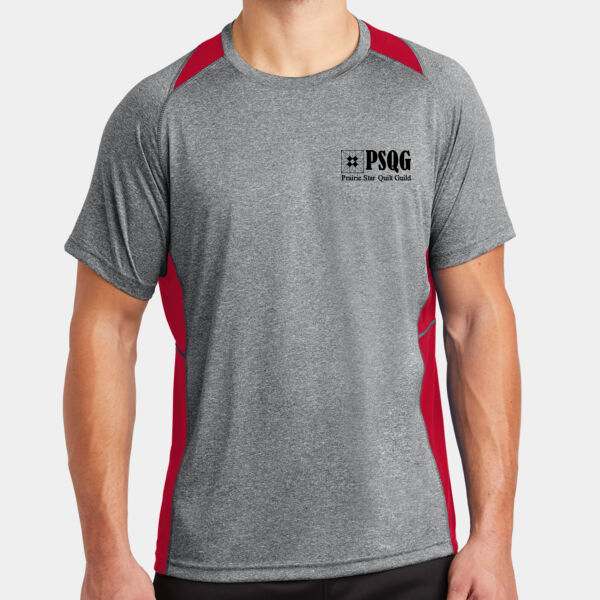 PSQG Heather Colorblock Contender Tee Thumbnail